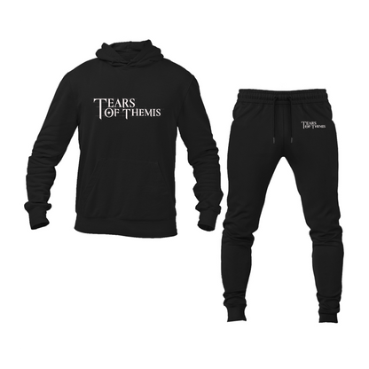 Men's Tear Of Themis Logo Hoodie Joggers Set
