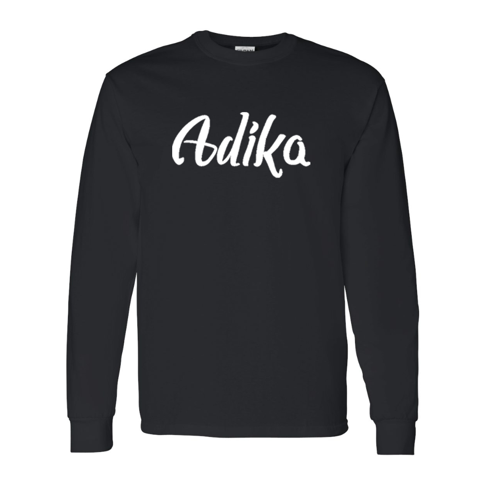 Men's Adika  Gildan Heavy Cotton Long Sleeve T-Shirt