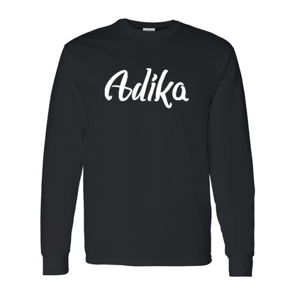 Men's Adika  Gildan Heavy Cotton Long Sleeve T-Shirt