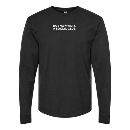 Men's Buena Vista Social Club Logo Cotton Long Sleeve T-Shirt