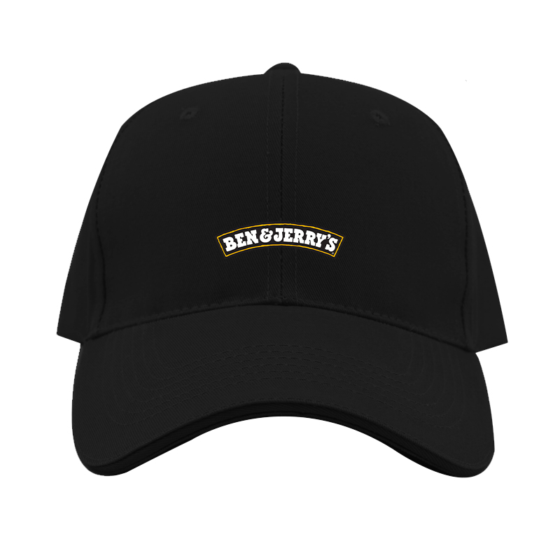 Ben and Jerrys Logo  Dad Baseball Cap Hat