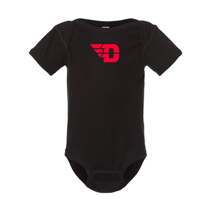 Dayton Flyers  Rabbit Skins Infant Baby Rib Bodysuit