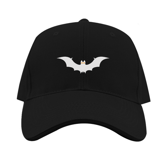 Bat-Emoji Logo  Dad Baseball Cap Hat