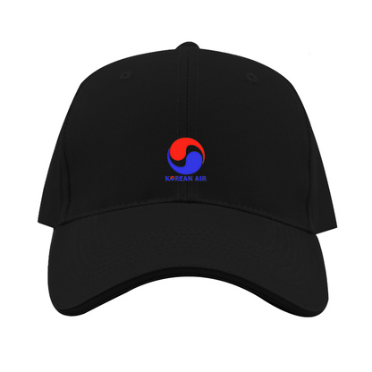 Korean Air Logo Dad Baseball Cap Hat