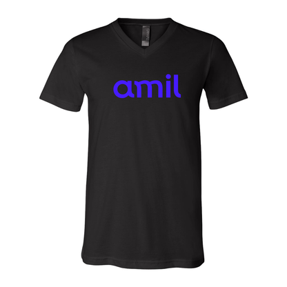 Amil  BELLA  CANVAS - Jersey V-Neck T-Shirt