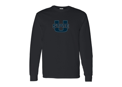 Men's Utah State Aggies Gildan Heavy Cotton Long Sleeve T-Shirt
