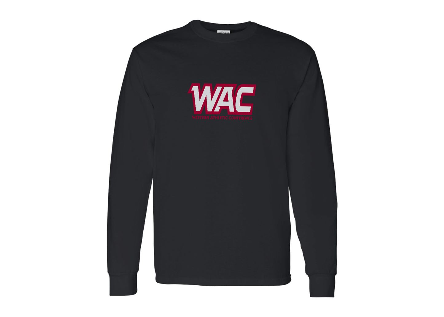 Men's Western Athletic Conference Gildan Heavy Cotton Long Sleeve T-Shirt