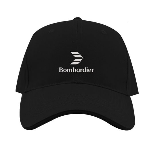 Bombardier Logo  Dad Baseball Cap Hat