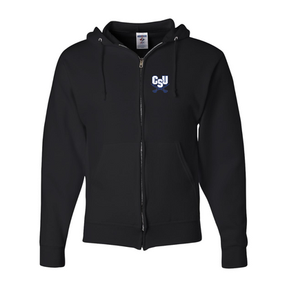 Men's  CSU Buccaneers  JERZEES NuBlend Full-Zip Hooded Sweatshirt