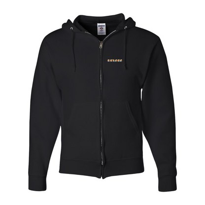 Men's Kansas JERZEES NuBlend Full-Zip Hooded Sweatshirt