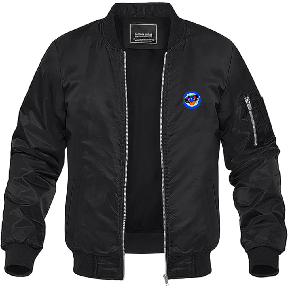 Men's The Black Crowes Logo Lightweight Bomber Jacket Windbreaker Softshell Varsity Jacket Coat