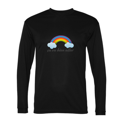 Men's Ça va bien aller Performance Long Sleeve T-Shirt