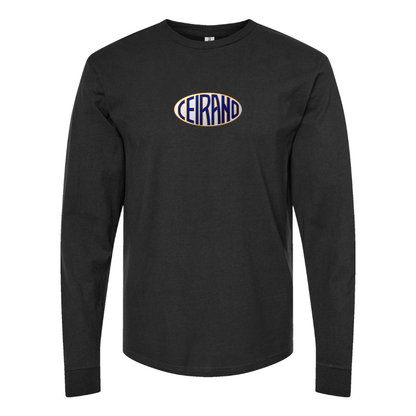 Youth Ceirano Logo Cotton Long Sleeve T-Shirt