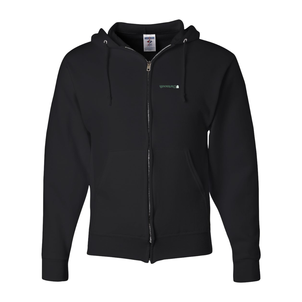 Men's Dartmouth College JERZEES NuBlend Full-Zip Hooded Sweatshirt