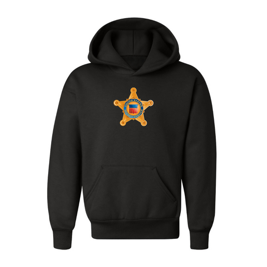 Youth Secret Service Star Logo  Pullover Hoodie
