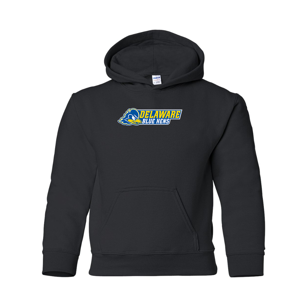 Youth  Delaware Blue Hens Gildan Heavy Blend  Hooded Sweatshirt