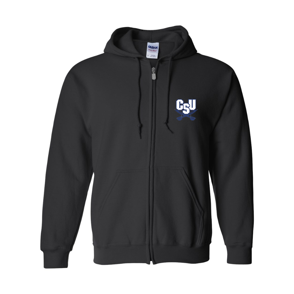 Men's CSU Buccaneers    Gildan  Heavy Blend Full Zip Hooded Sweatshirt