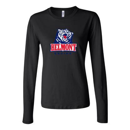 BELLA CANVAS Belmont Bruins  Jersey Long Sleeve Tee