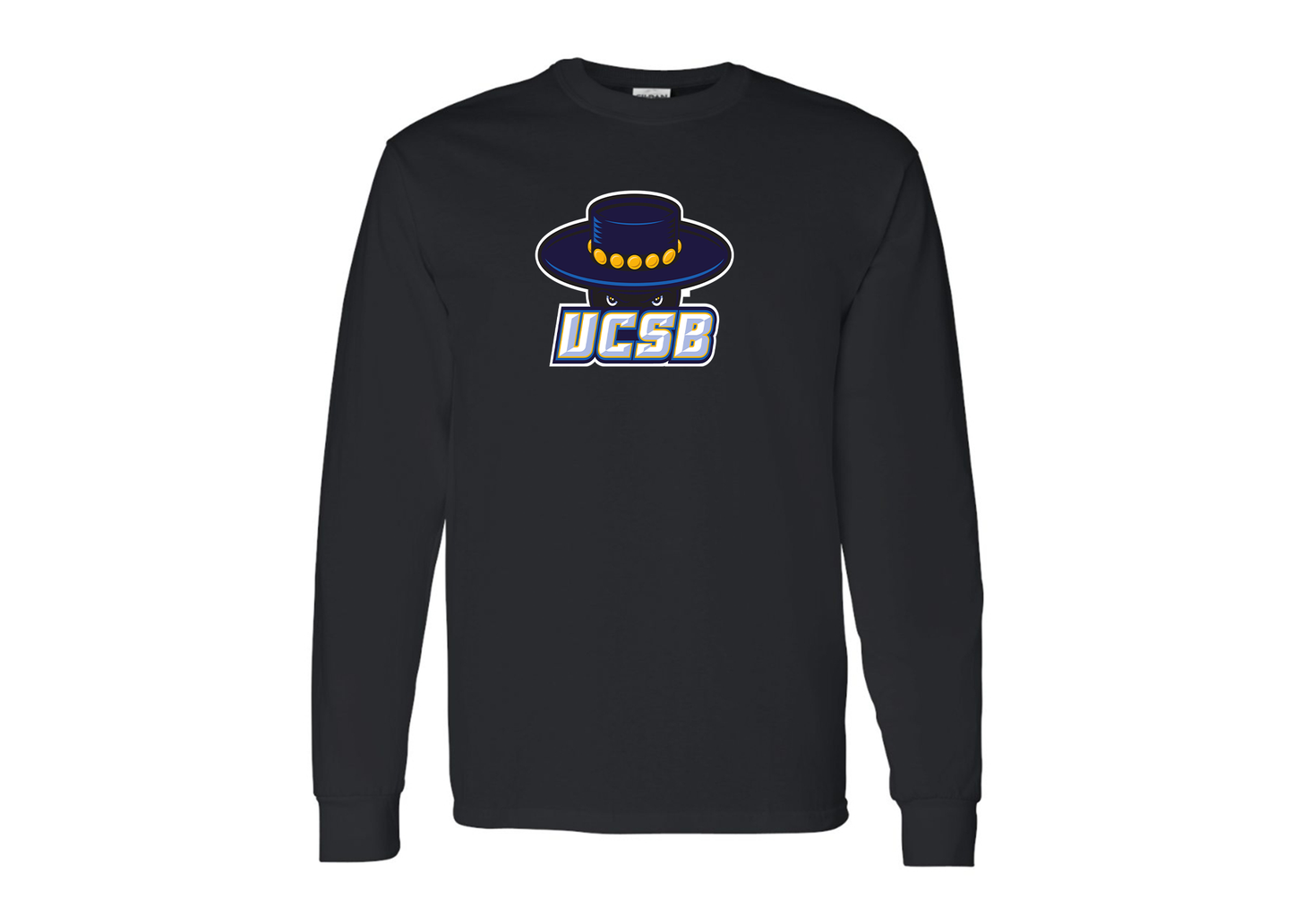 Men's UCSB Gauchos Gildan Heavy Cotton Long Sleeve T-Shirt