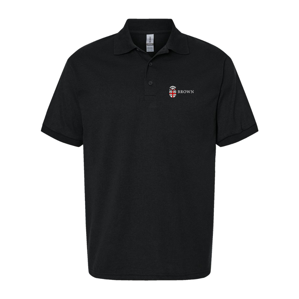 Men's  Brown University Dry Blend Jersey Polo