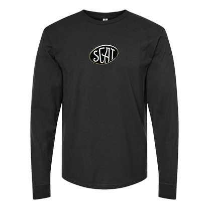 Youth SCAT Logo Cotton Long Sleeve T-Shirt