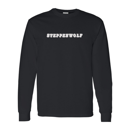 Men's Steppen wolf Gildan Heavy Cotton Long Sleeve T-Shirt