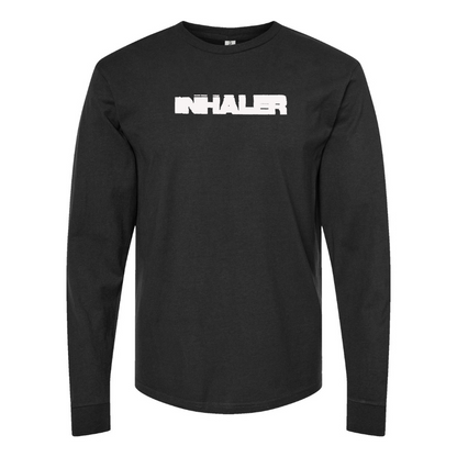 Men's Inhaler  Logo  Cotton Long Sleeve T-Shirt