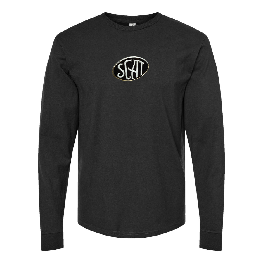 Men's SCAT Logo Long Sleeve T-Shirt