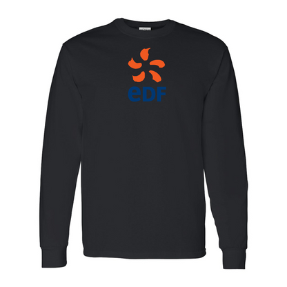 Men's Edf Gildan Heavy Cotton Long Sleeve T-Shirt