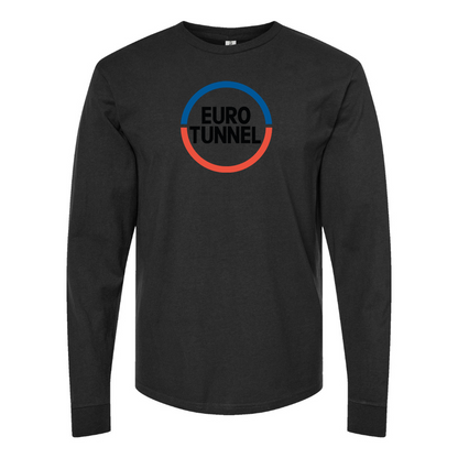 Men's   Eurotunnel   Logo Cotton Long Sleeve T-Shirt