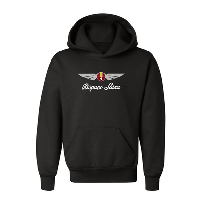 Youth Hispano Suiza Logo Pullover Hoodie