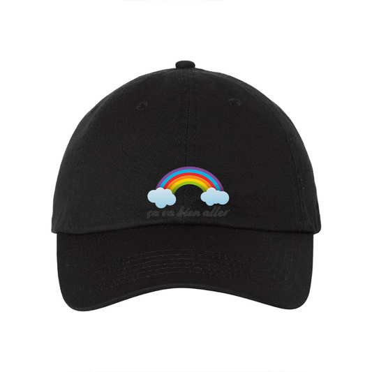 Ça va bien aller Valucap Adult Bio-Washed Classic Dad Hat