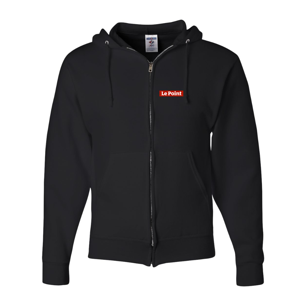 Men's Le Point JERZEES NuBlend Full-Zip Hooded Sweatshirt