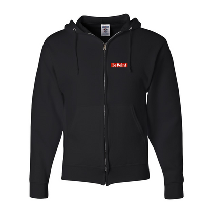 Men's Le Point JERZEES NuBlend Full-Zip Hooded Sweatshirt
