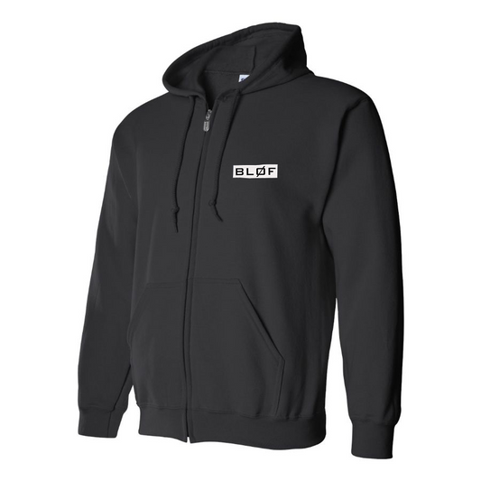 Men's BLØF Logo Zipper Hoodie