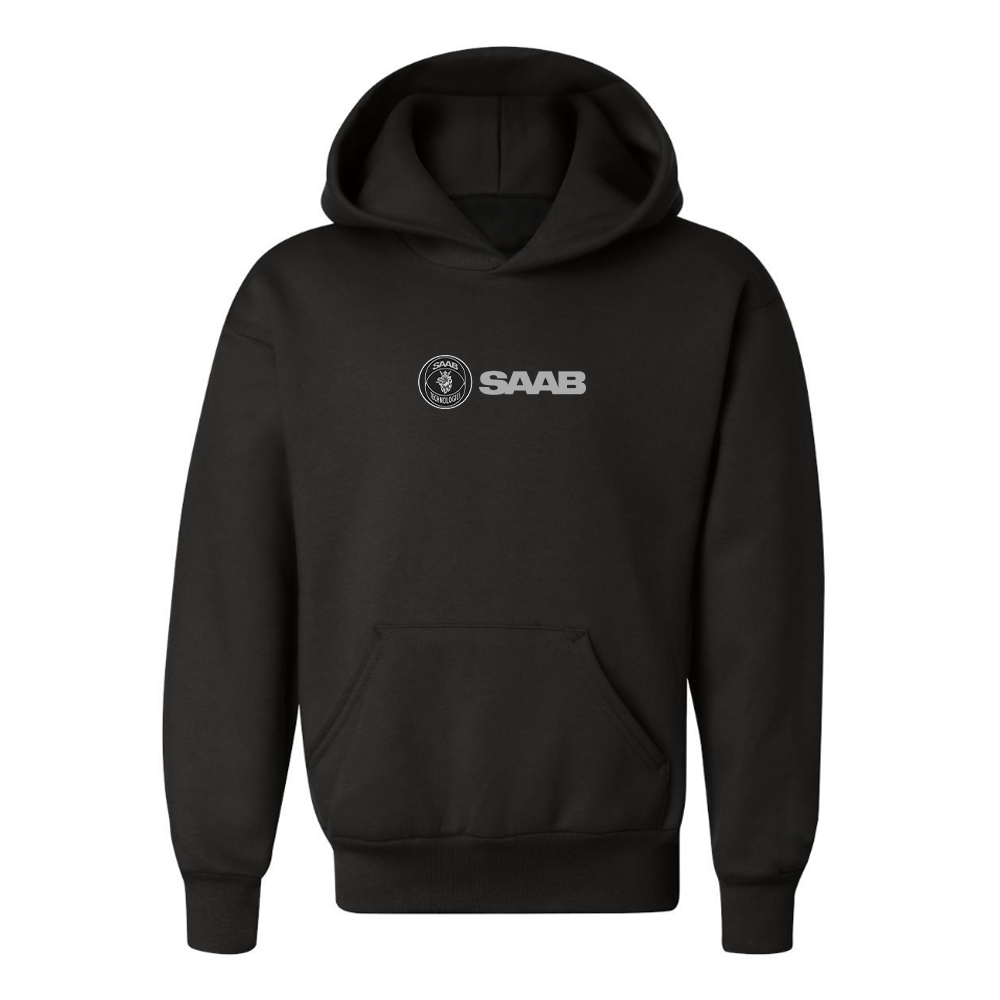 Youth Saab Logo Pullover Hoodie