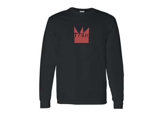 Men's Train Gildan Heavy Cotton Long Sleeve T-Shirt