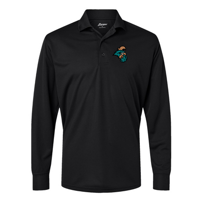 Men's Coastal Carolina Chanticleers Paragon Prescott Long Sleeve Polo