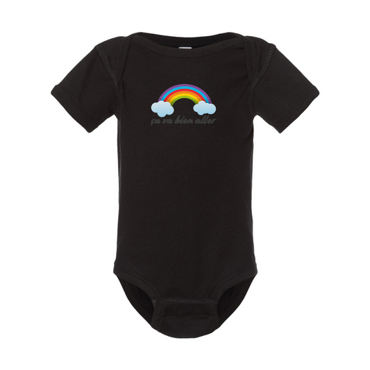 Ça va bien aller Rabbit Skins Infant Baby Rib Bodysuit