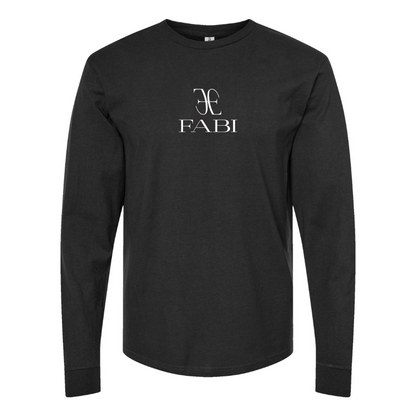 Youth Fabi Logo Cotton Long Sleeve T-Shirt