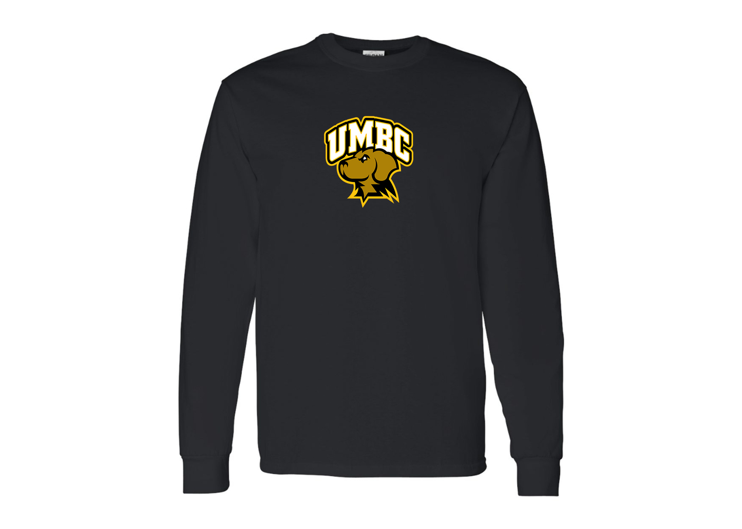Men's UMBC Retrievers Gildan Heavy Cotton Long Sleeve T-Shirt