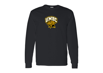 Men's UMBC Retrievers Gildan Heavy Cotton Long Sleeve T-Shirt