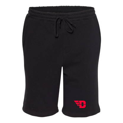 Men's Dayton Flyers Independent Trading Co Midweight Fleece Short