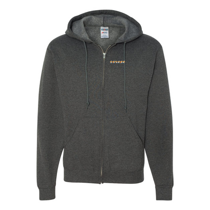 Men's Kansas JERZEES NuBlend Full-Zip Hooded Sweatshirt