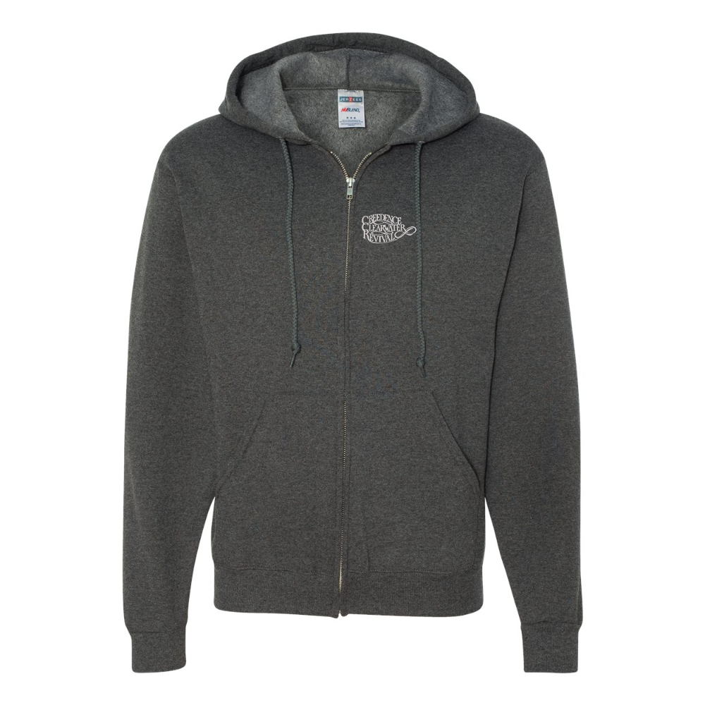Men's Creedence Clearwater Revival JERZEES NuBlend Full-Zip Hooded Sweatshirt