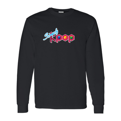 Men's  Simply Kpop  Gildan Heavy Cotton Long Sleeve T-Shirt