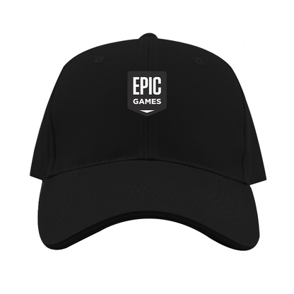 Epic Games Logo  Dad Baseball Cap Hat