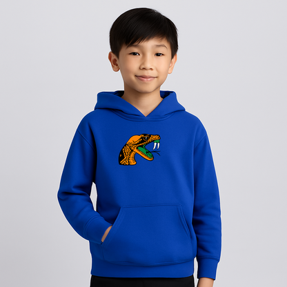 Youth Florida AM Rattlers Logo Pullover Hoodie