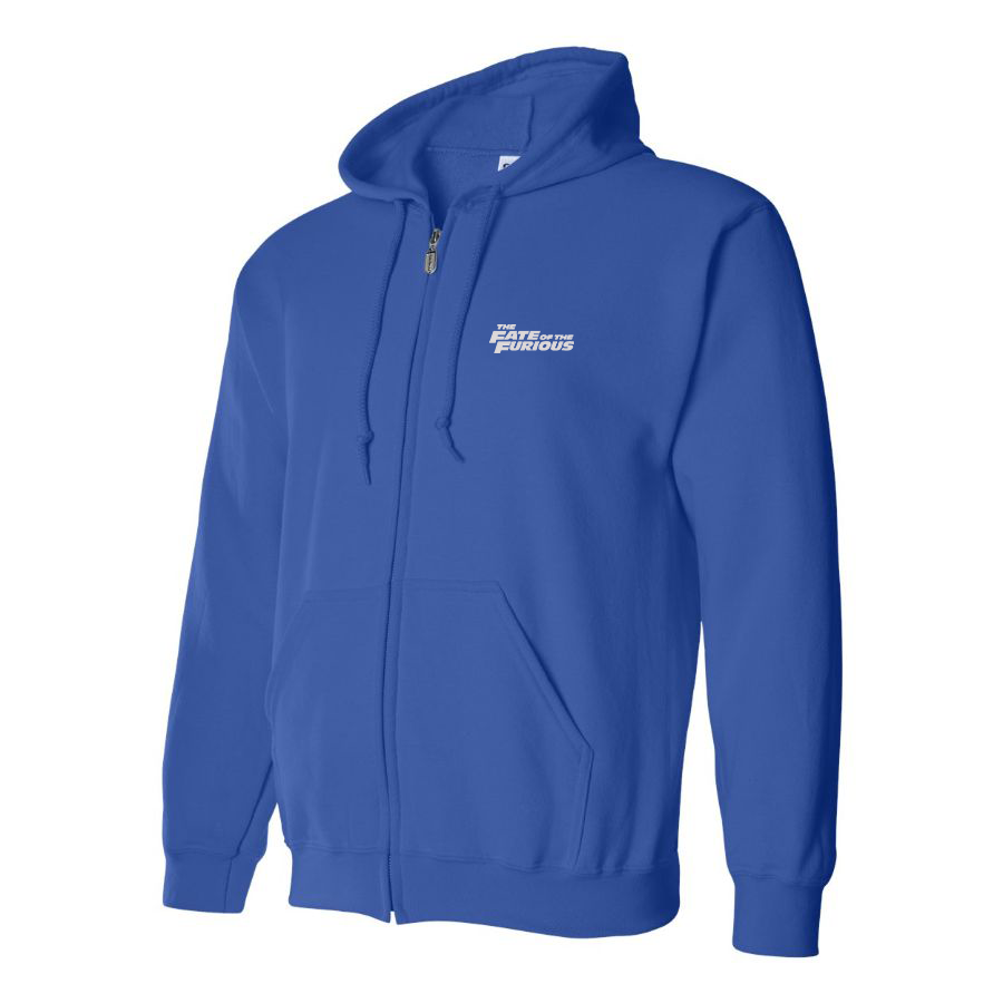 Men's The Fate Of the Furious Logo Zipper Hoodie