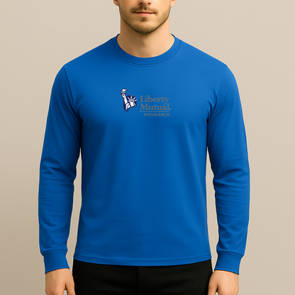 Men's Liberty Mutual Insurance Logo Long Sleeve T-Shirt